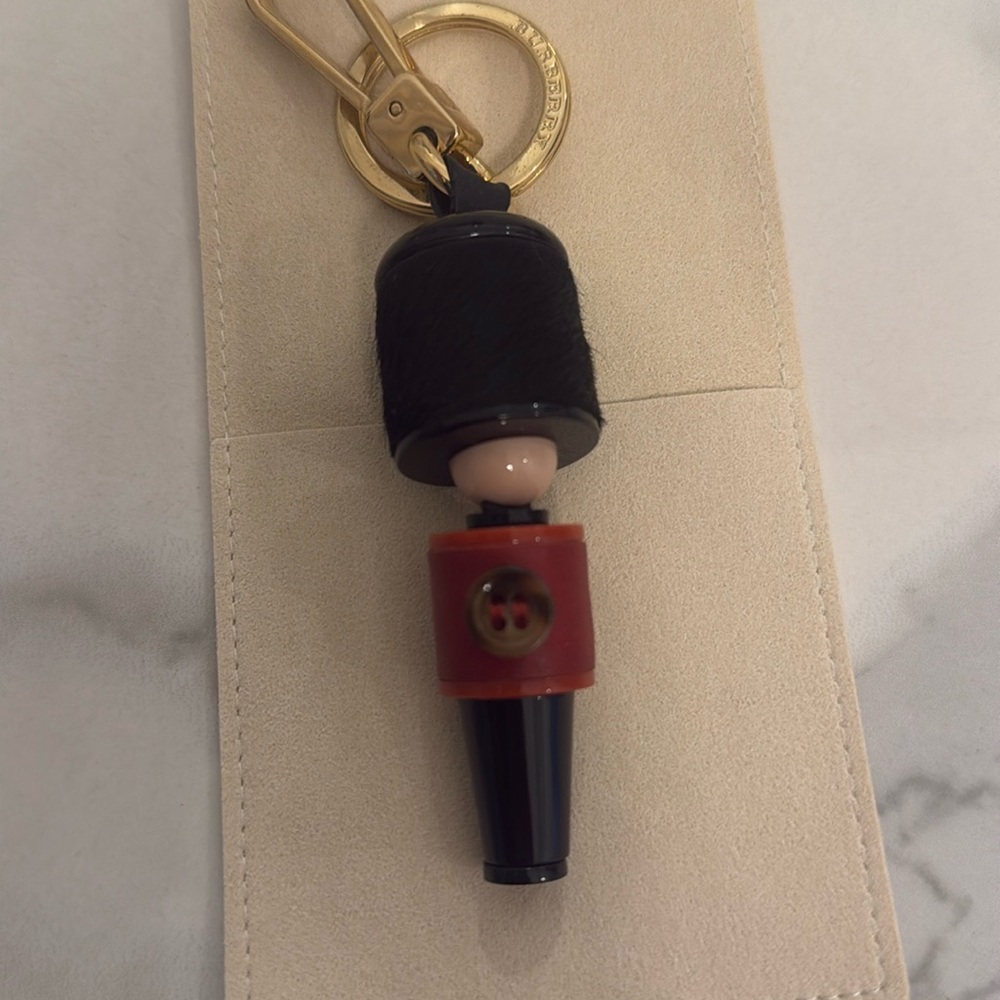 Burberry keychain / charm